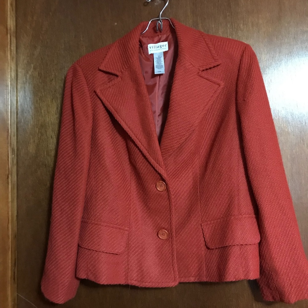 Burnt Orange Blazer - Picture 4 of 4